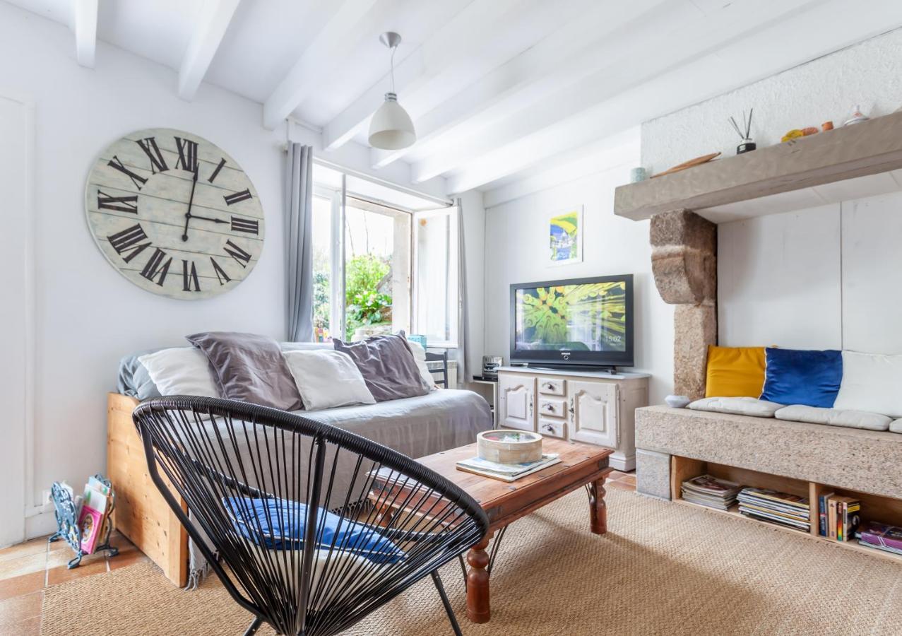 Cute Normandy Chaleureuse Maison Au Cap Levi Fermanville Ngoại thất bức ảnh